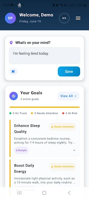 Savant Care Patient Portal Screenshot 3
