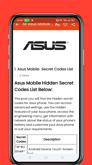 Secret Codes and Android Hacks Screenshot 3