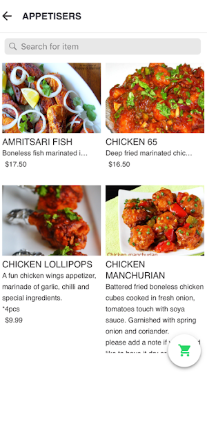 Indian Flavors Restaurant Screenshot 2