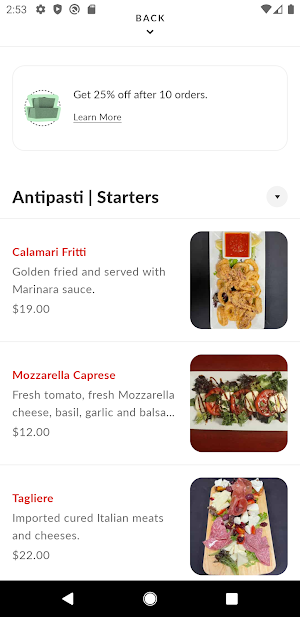 That’s Amore Italian Grill Screenshot 2