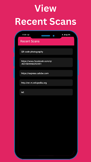 QR Code Scanner Screenshot 1