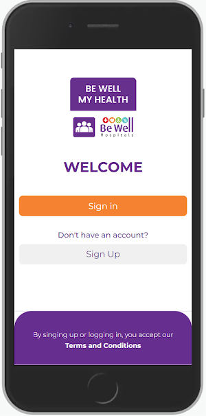 Be Well Hospitals Screenshot 0