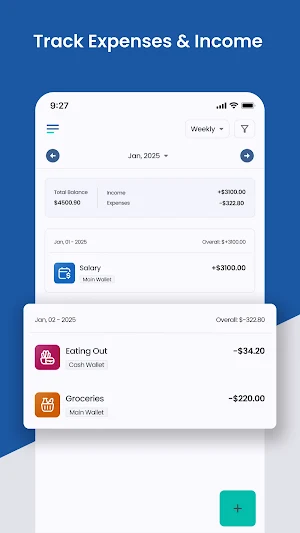 Frugalite - Budget & Expenses Screenshot 0