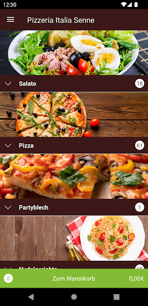 Pizzeria Italia Senne Screenshot 1