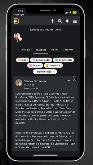 Clube BoraFazer Screenshot 1