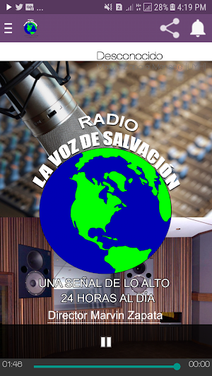 Radio Voz de Salvación Screenshot 2
