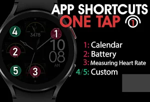 Dream 55 - Elegant Watch Face Screenshot 3