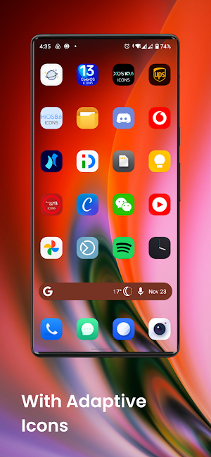 OxygenOS 13 Icon pack Screenshot 1