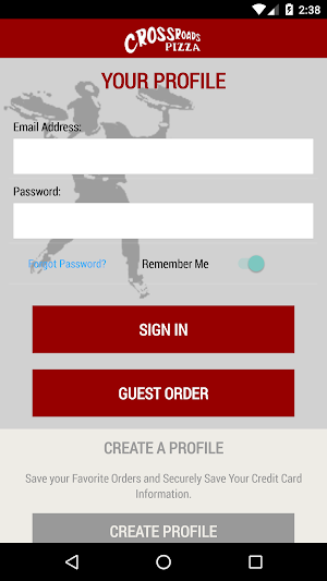 Crossroads Pizza Screenshot 0