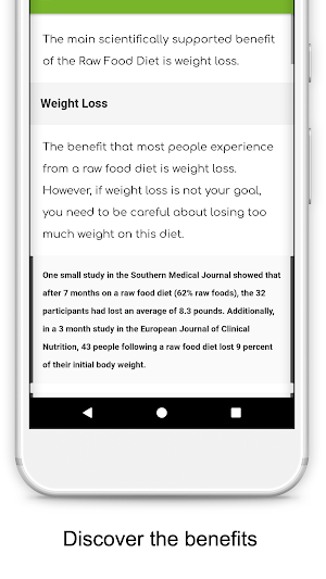 Raw Food Diet Guide Screenshot 3