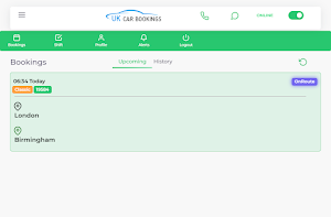 UKCb Driver App Screenshot 3