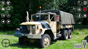 Army Truck Cargo Transport 2021 : Cargo Truck Game Screenshot 2