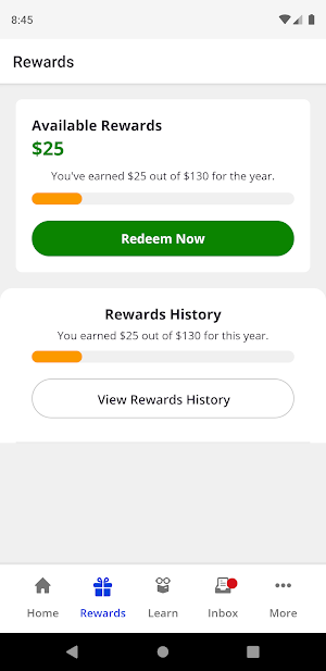 Blue Wellness Rewards Screenshot 1