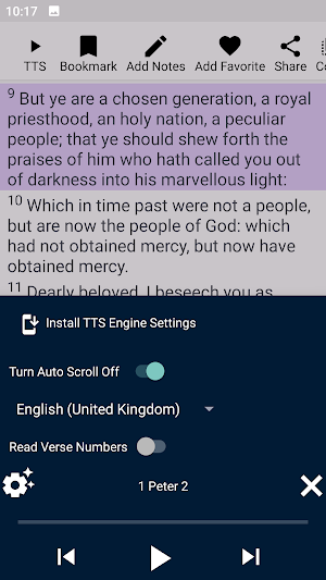 King James Version Bible Screenshot 2