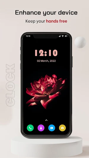 Digital Clock LWP & AOD Screenshot 2