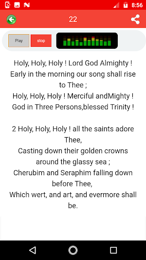 Sacred Songs and Solos with tunes (audio) offline Screenshot 2