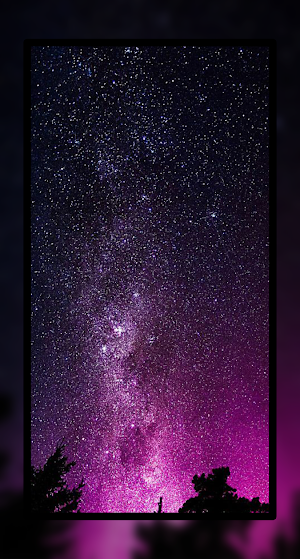 Night Sky Star Wallpaper HD 4K Screenshot 1