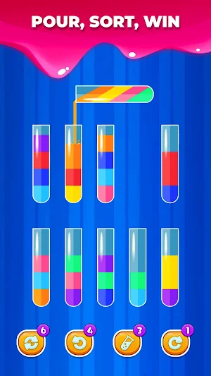 Color Blossom: Sort Game Screenshot 0