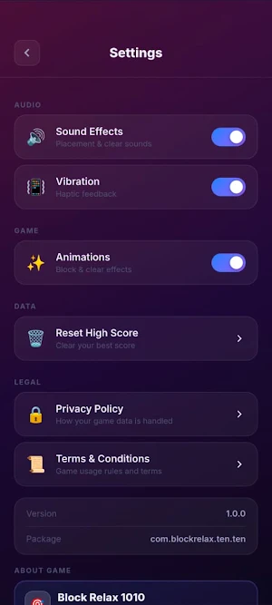 Block Relax 1010 Screenshot 2