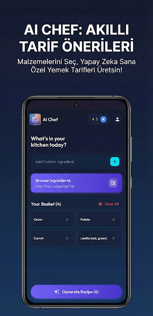 AI - Recipe Assistant Screenshot 1