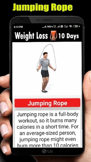 Weight Loss: 10 days Workout with Diet Plan Screenshot 2