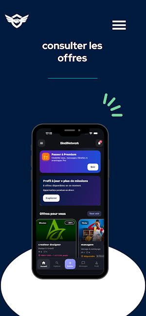 BindiNetwork : Freelance & job Screenshot 2