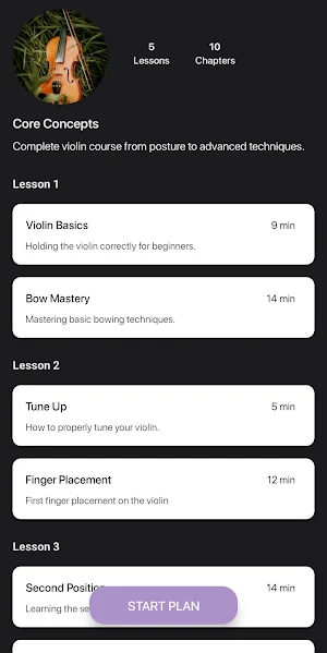 Violin Lessons for Beginners Screenshot 2