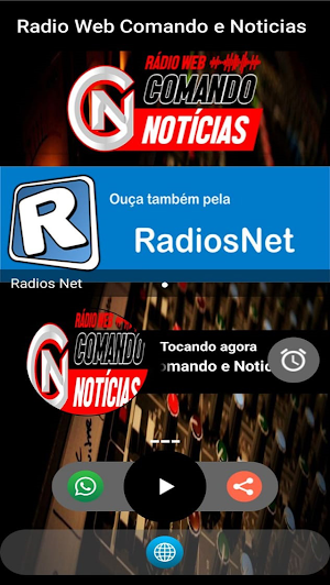 Radio Web Comando e Noticias Screenshot 3