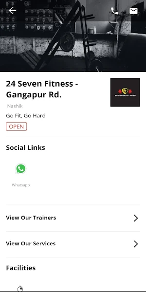 24 Seven Fitness Screenshot 2