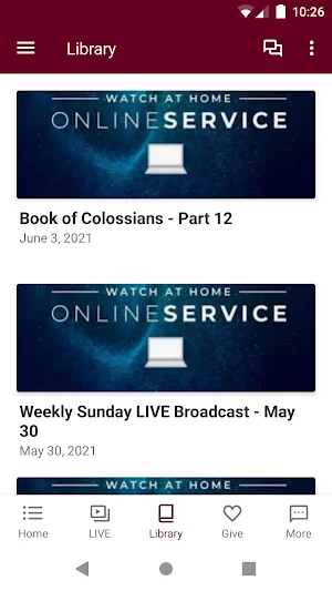 eecmn - Eth Evang Church MN Screenshot 1
