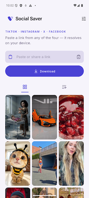 Social Saver Screenshot 0