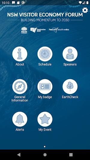 Destination NSW Events Screenshot 1