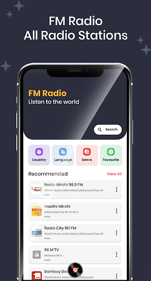 Radio Fm Without Internet Screenshot 0