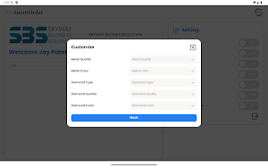 e-SmartOrder Screenshot 2