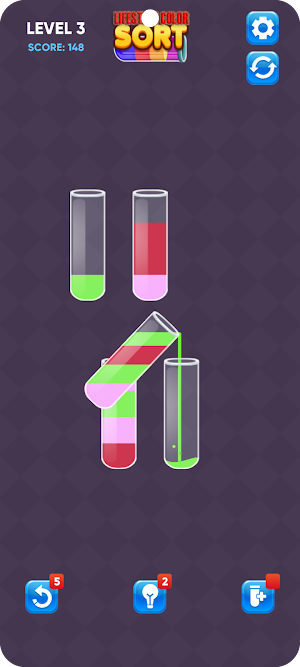 Lifestyle Color Sort Puzzle Screenshot 1