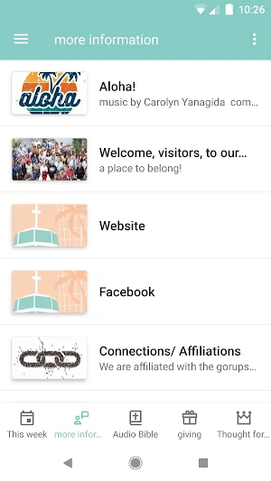 First Baptist Church Honolulu Screenshot 1