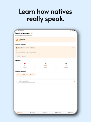 Idiomatic - Like a native Screenshot 3
