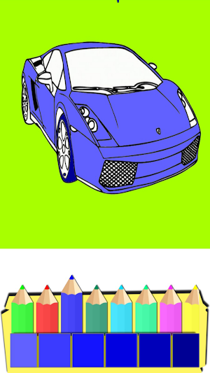 Car Coloring Book Screenshot 3