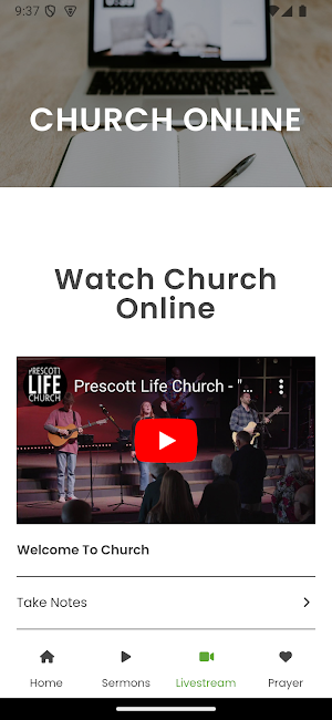 Prescott Life Church Screenshot 2