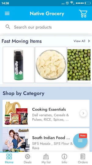 Native Grocery Screenshot 1