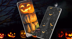 Halloween Aesthetic Wallpaper Screenshot 0
