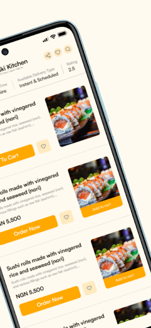 My FoodHut Screenshot 1