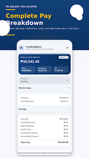 PH Salary Calculator 2026 Screenshot 1