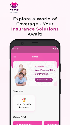 Crest Micro Life Insurance Screenshot 0