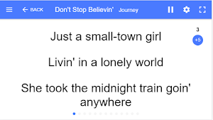 Lyric Teleprompter Screenshot 3
