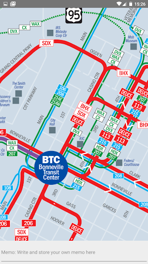 LAS VEGAS MONORAIL SYSTEM MAP Screenshot 2