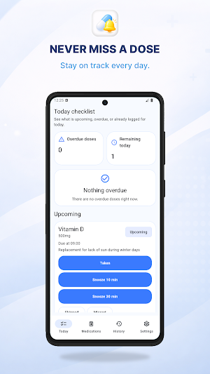 Medication Reminder Lite Screenshot 0