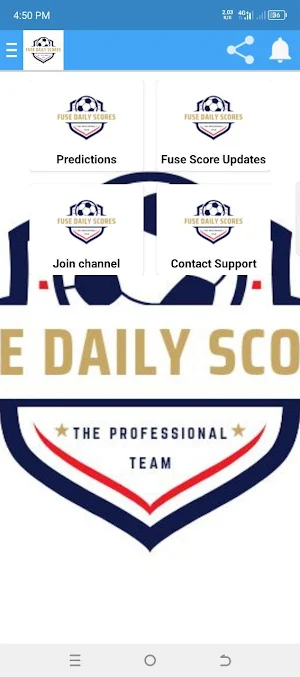 Fuse Daily Scores Screenshot 1