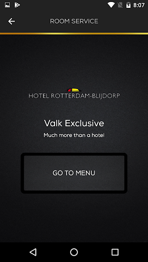 Room Service App Screenshot 1