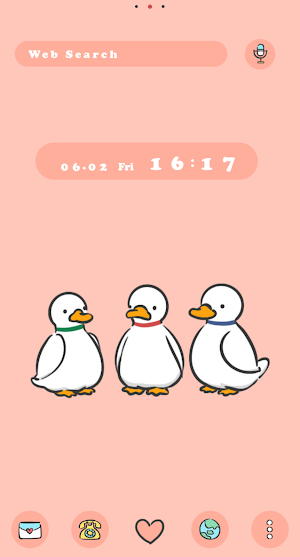 Little Ducklings Theme +HOME Screenshot 0